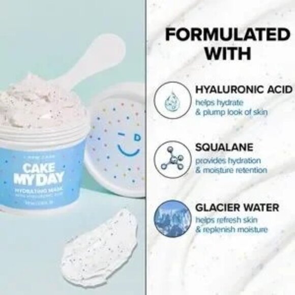 Giveaway I DEW CARE  NIB Cake My Day Hyderating, Refreshing Mask - Picture 5 of 6